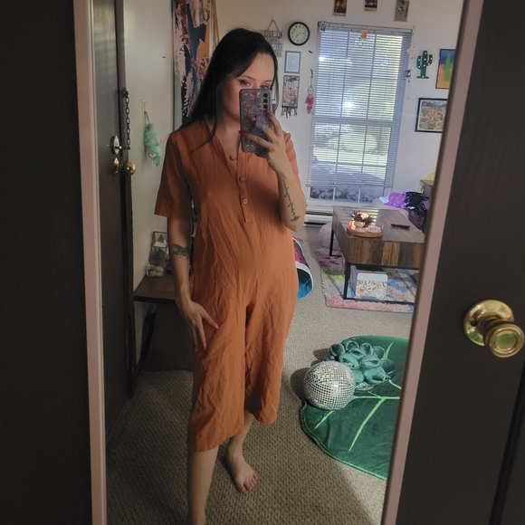 unbranded Pants - Women's Orange Jumpsuit